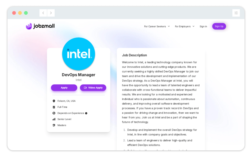 DevOps Manager